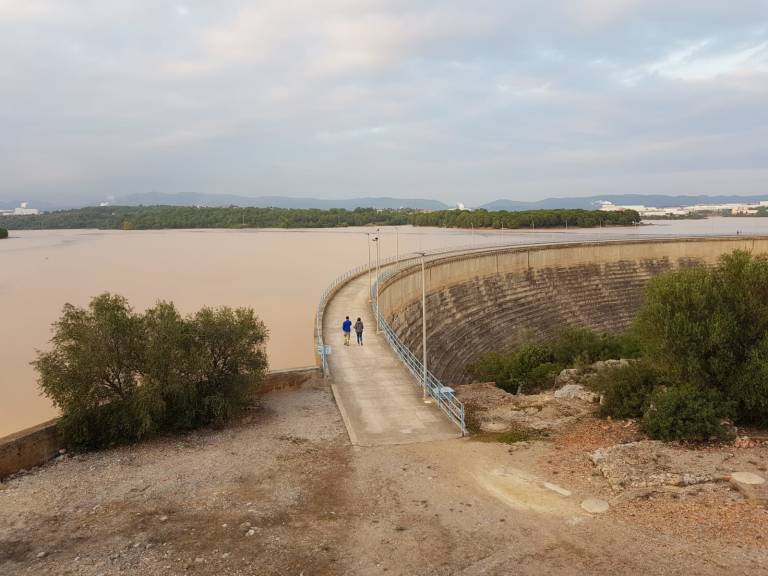 El embalse de María Cristina. Foto: ANTONIO PRADAS - 