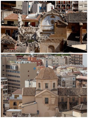 Diez años después del terremoto de Lorca: 1.500 millones para completar la ansiada reconstrucción