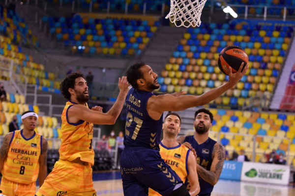 El UCAM CB se desinfla al encajar en Las Palmas su segunda derrota en 48 horas (91-81)