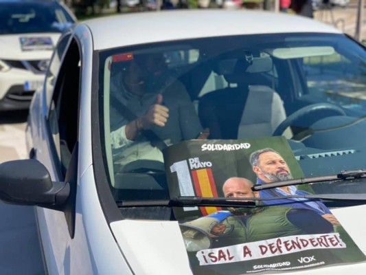 Vox anima a la hostelería a salir a defenderse durante su celebración del Primero de Mayo