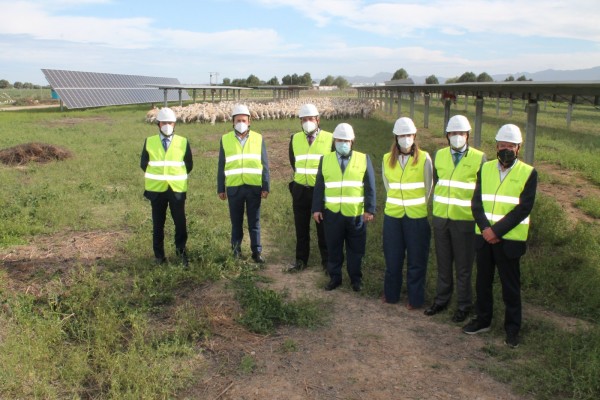 La secretaria de Estado de Energía visita la Región y se reúne con empresarios de 'las renovables'