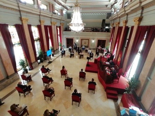 Directo: Votación de la moción de censura de PSOE y Cs contra Ballesta (PP) en el Ayuntamiento de Murcia