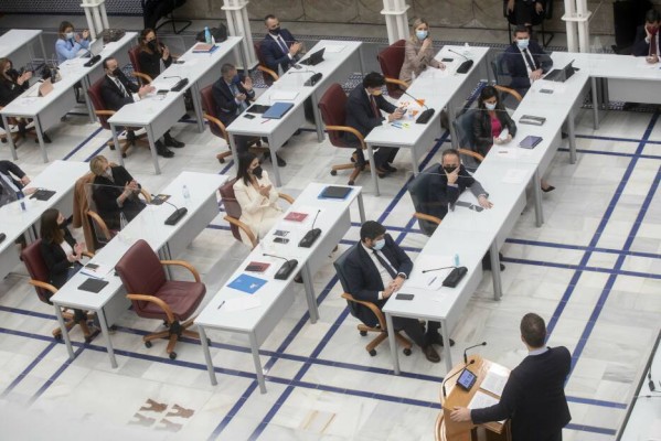 Así ha sido la votación de la moción de censura en la Región de Murcia