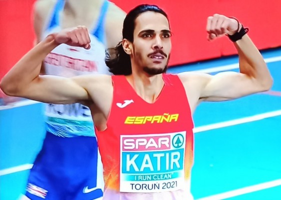 El muleño Katir peleará por las medallas en los 3.000 metros del Europeo 