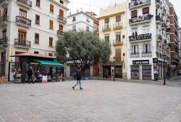 Tibia reapertura de las terrazas en València: 