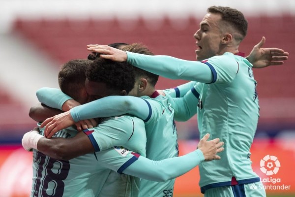 El Levante no ganaba fuera sin recibir gol en contra desde 2018