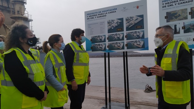 Tecopsa y Sato amplían el muelle Príncipe Felipe de Escombreras, una obra donde la APC invierte 9,7 M€