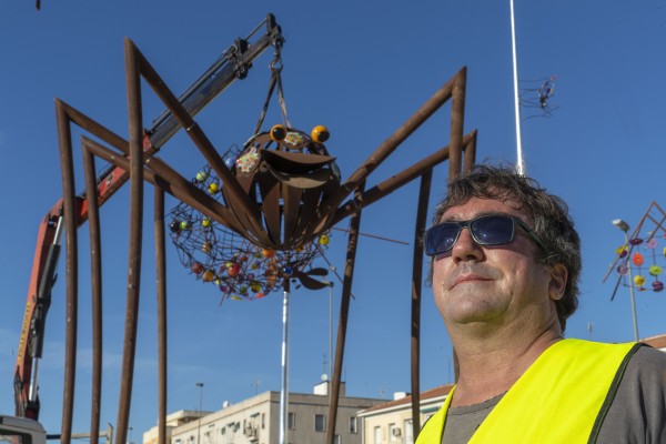 Las arañas que se escaparon de los sueños de Flyppy se quedan a vivir en Molina de Segura