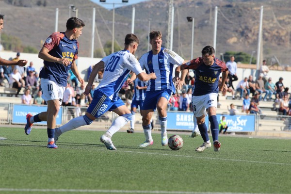 El UCAM CF defiende lugar en una promoción de ascenso a la que optan La Unión y la Minera