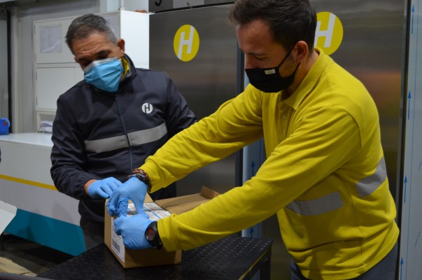 Hefame ya ha recibido las primeras 1.200 dosis de la vacuna de Moderna