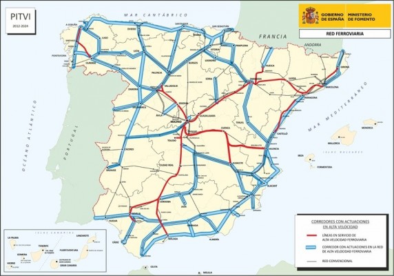 La Región de Murcia en el PITVI 
(Plan Infraestructuras del Transporte y Vivienda)
