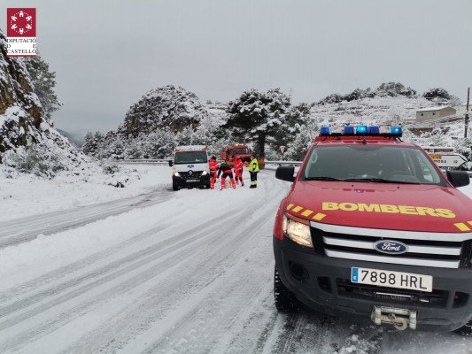 El Consorcio pide no salir a la carretera ante la preemergencia de nivel rojo por nevadas