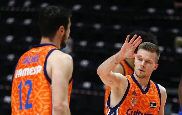 Valencia Basket juega en Badalona libre de la presión de la Copa