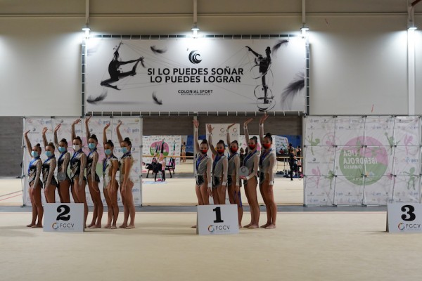La gimnasia valenciana despide 2020 con los torneos autonómico y provincial de conjuntos
