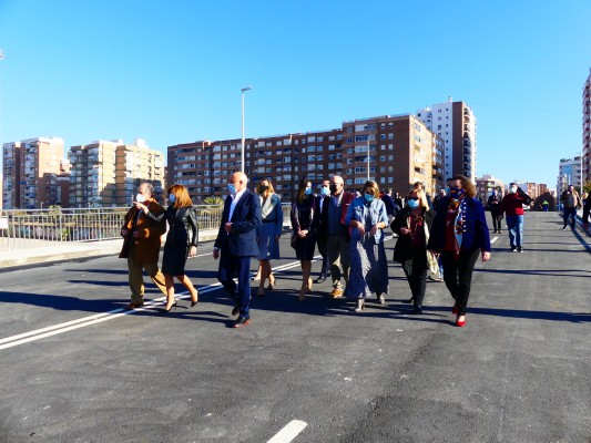Cartagena estrena por todo lo alto la avenida del Cantón, el gran desahogo para la zona oeste del municipio