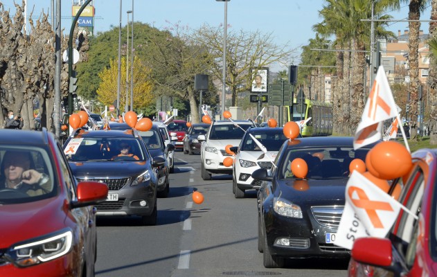 Las calles de Murcia vuelven a llenarse en protesta por la 'Ley Celáa'