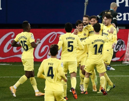 El Villarreal se impone al Osasuna y acaba con su racha de empates