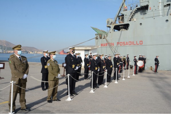 El Martín Posadillo, buque de transporte ligero, causa baja en la lista oficial de buques de la Armada