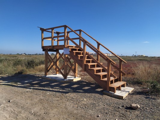 Nules habilita un observatorio de aves en la finca El Pou para atraer visitantes