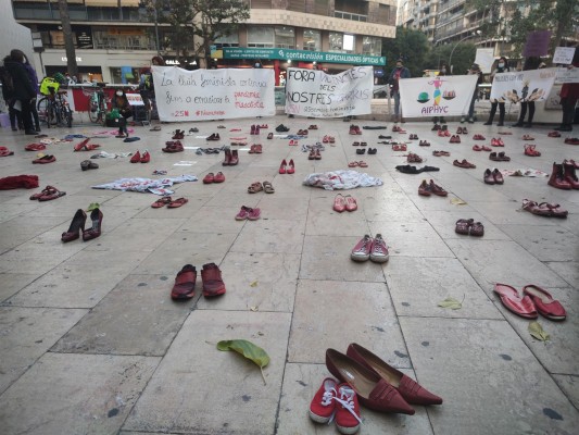 Zapatos rojos, el símbolo contra la violencia machista