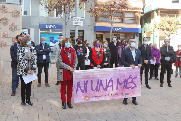 La provincia se une para mostrar su rechazo a la violencia machista