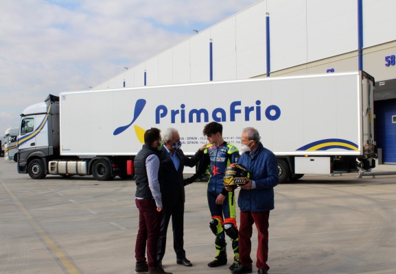 El murciano Fermín Aldeguer tendrá el apoyo de Primafrío en el Europeo y el Mundial de Moto2