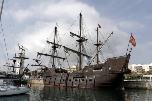 La Nao Victoria conmemora en Castelló los 500 años del paso por Magallanes