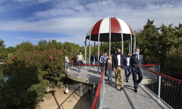 El jardín de Fofó de Murcia se renueva: 16.000 metros de zonas verdes, un gran lago y más áreas de recreo