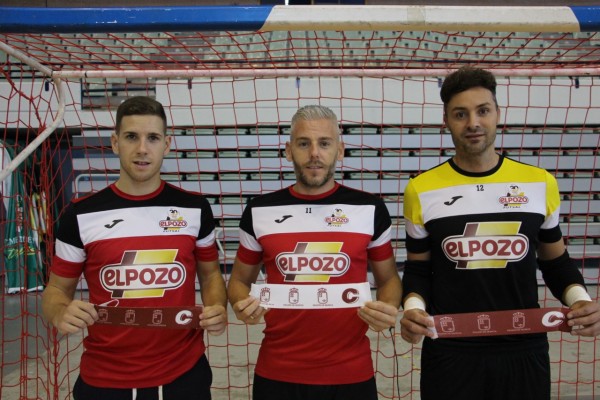Fernan y Juanjo acompañan a Miguelín en la capitanía de ElPozo Murcia 