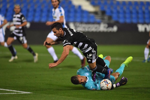 El Cartagena por fin marca pero vuelve a perder esta vez en Leganés y cae a puesto de descenso (3-1)