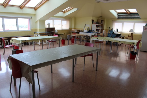  El Centre de les Arts Rafel Martí de Viciana de Borriana, preparado para el inicio del curso
