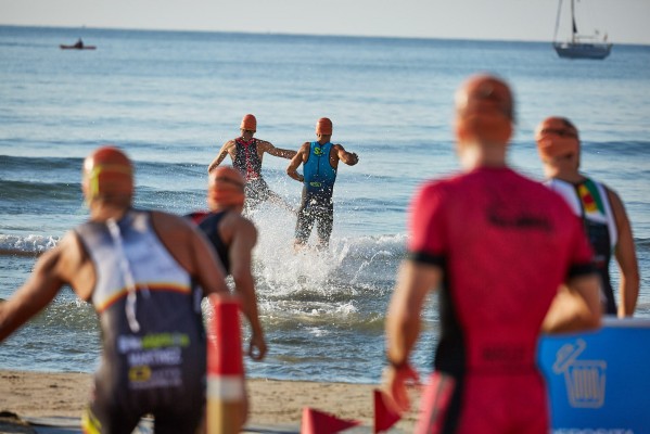 El Triatlón Sprint de Oropesa del Mar 2020 celebró hoy su edición más exigente