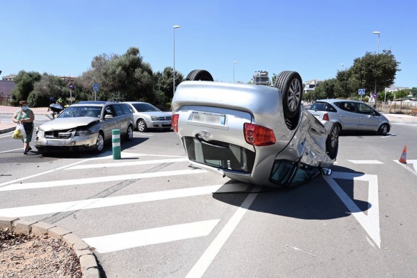 Nuevo accidente en un tramo de alta siniestralidad en Castelló