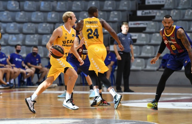 El UCAM CB le pelea la victoria al Barça (89-84) y Alonso lo valora: 