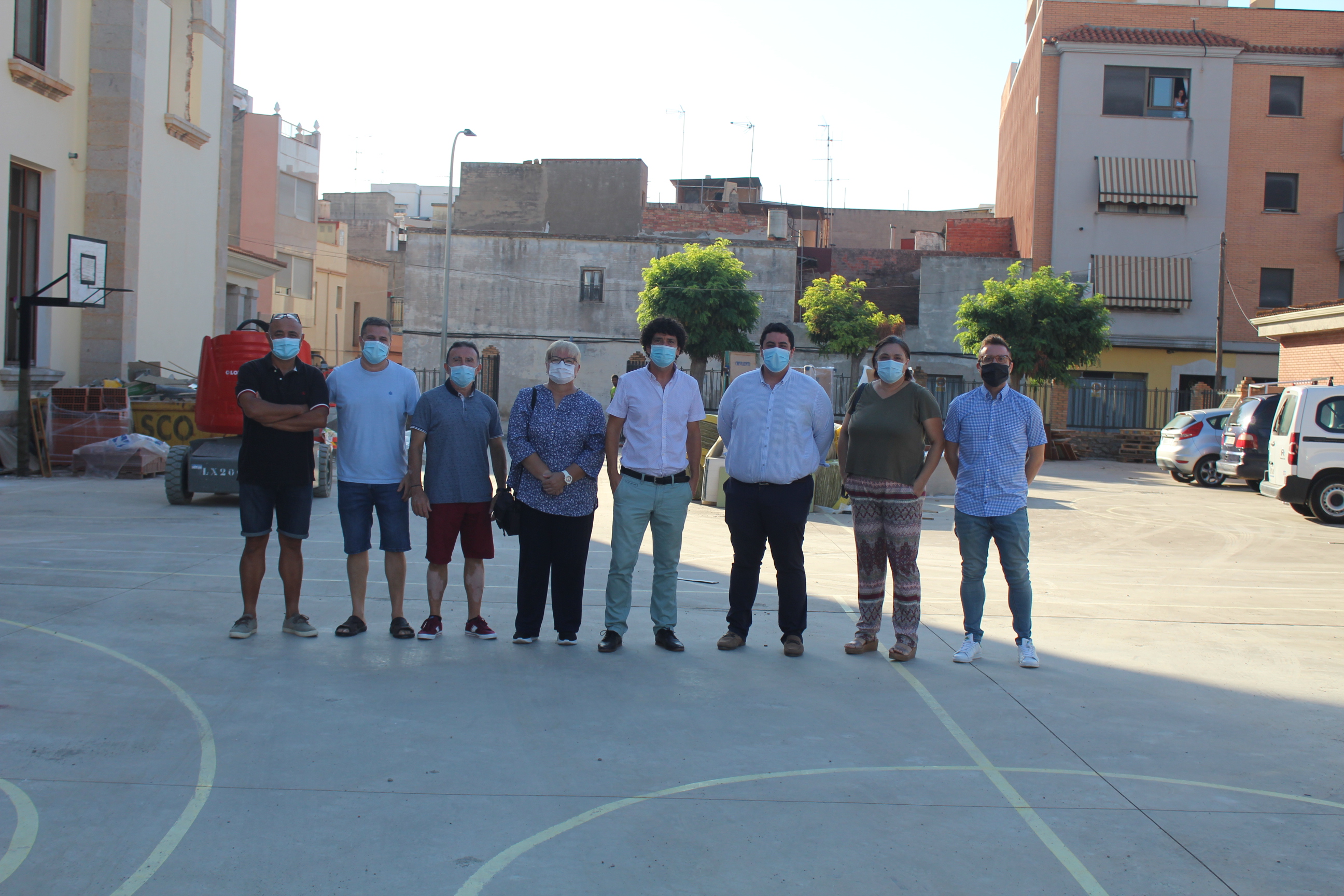 Las obras en el CEIP Cervantes de Nules se retrasan por problemas en la estructura del edificio