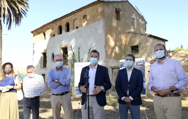 La huerta de Murcia recupera su patrimonio: la Casa Torre Falcón se abrirá a los vecinos 