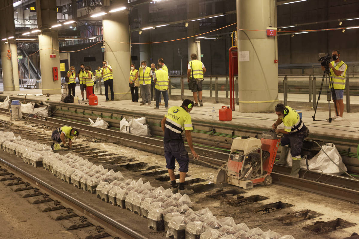 Así se prepara la estación de Castelló para acoger el Corredor Mediterráneo