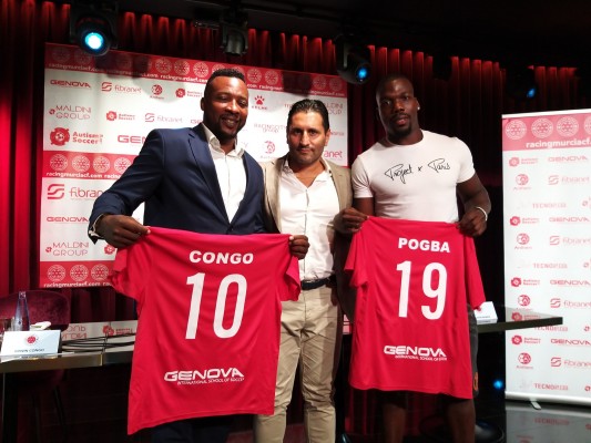 Pagniello, presidente del Racing Murcia, recluta a los ex madridistas Congo y Morientes