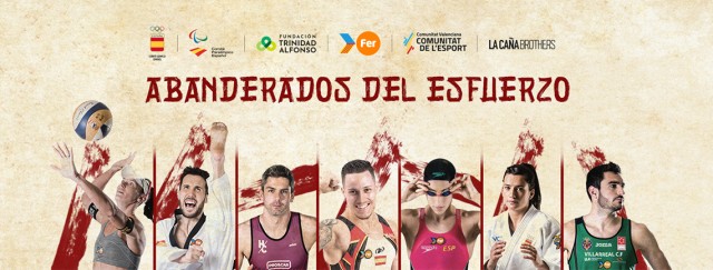'Abanderados del Esfuerzo', retos, sueños y vidas con los Juegos como objetivo