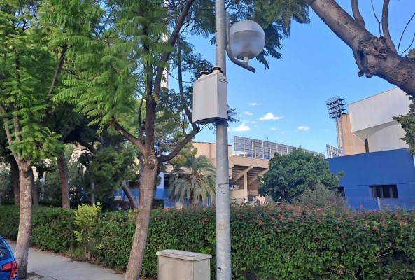 Alicante completa la instalación de los medidores de calidad del aire de la Zona de Bajas Emisiones