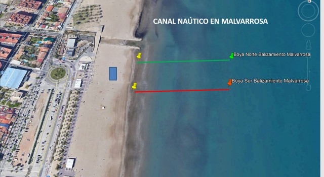 València habilitará cinco canales para deportes náuticos en sus playas