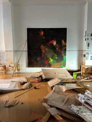 Los artistas visuales aprenden de la Dana y dibujan su futuro proponiendo un censo de obras y una renta básica