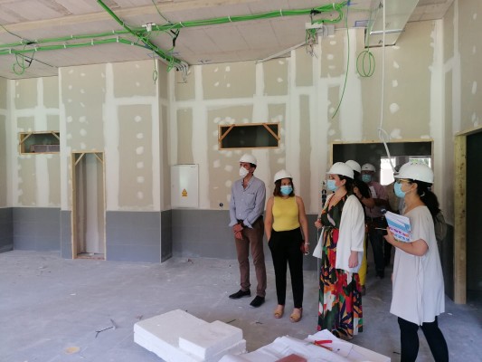 El IES Miguel de Cervantes de Murcia estrenará el curso que viene su nuevo edificio de tres plantas 