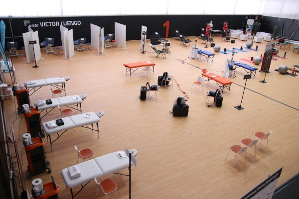 Así es la sala de recuperación de los equipos de la Fase Final de la Liga Endesa

