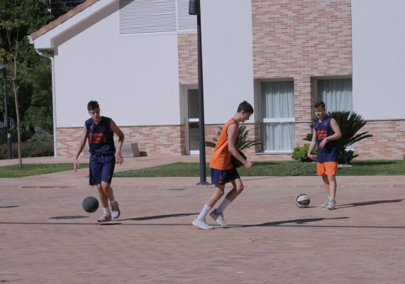 La cantera de Valencia Basket trabaja en distintos puntos de la ciudad