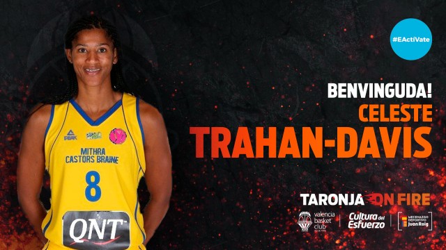 Celeste Trahan-Davis, más experiencia Euroliga para el juego interior de Valencia Basket