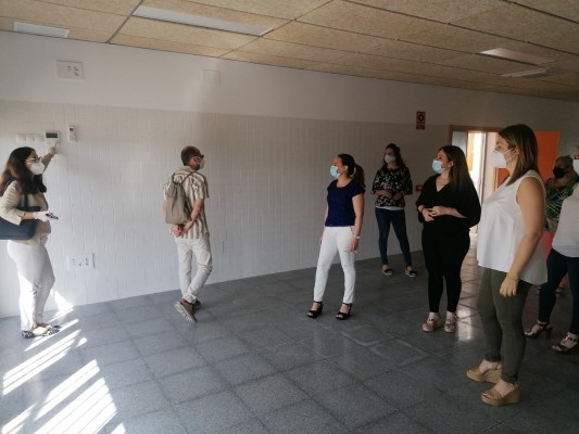 El colegio Santa Florentina de Cartagena  estrenará nuevas aulas el curso que viene: adiós a las prefabricadas