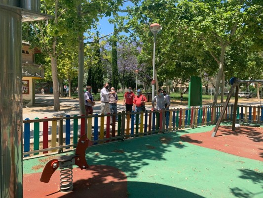 Renovación urbana: las bancadas de 'estilo inglés' llegan a los barrios de Murcia