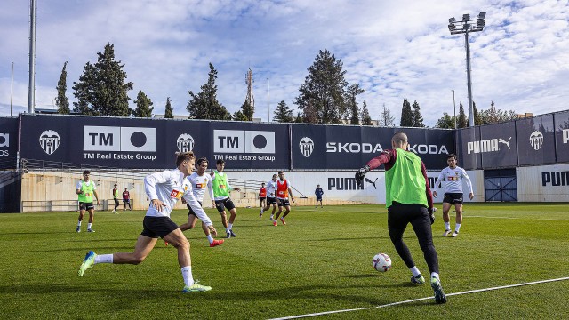 Caufriez vuelve al grupo, en el que siguen Hugo Duro y André Almeida