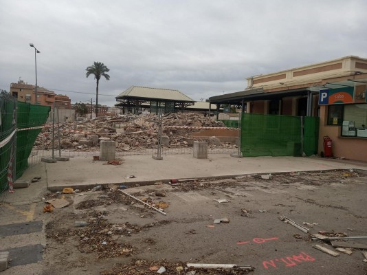 El AVE soterrado se acerca a Murcia mientras la estación de El Carmen se 'cae'